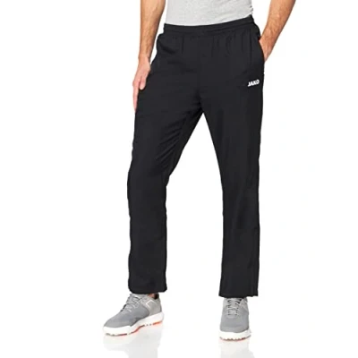 Immagine di Jako Uomo Pantaloni Classico di Svago e Lunghi da Jogging, Uomo, Präsentationshose Classico, Nero, 4XL