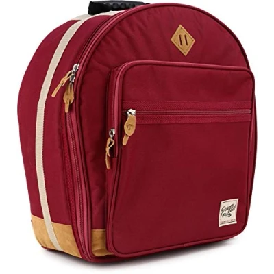 Immagine di Tama TSDB1465WR Custodia Powerpad Designer Collection per cassa chiara 16,5 x 35,6 cm, rosso vino