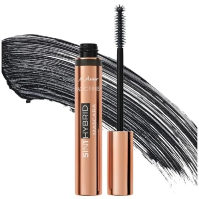 Immagine di M. Asam Magic Finish 5 in 1 Hybrid Mascara Deep Black (8 ml) Make up per volume, allungamento, definizione, cura e forma ottimale