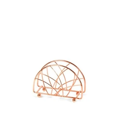 Immagine di H&amp;h portatovaglioli in filo rame verticale cm13x10h