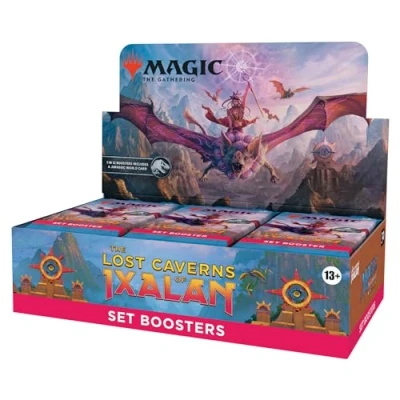 Immagine di Magic: The Gathering Lost Caverns of Ixalan Set di 30 booster + 1 carta topper (361 carte magiche)