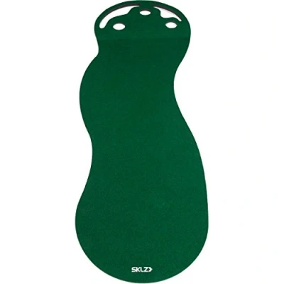 Immagine di SKLZ Putting Green 3 Feet by 9 Par Tre Indoor Mat emula Verde Real Feel con Vero Roll Superficie per Una Migliore Pratica Fiducia, consistenza, Tempo e seguire Attraverso