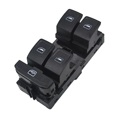 Immagine di KASturbo 5E0959857 interruttore alzacristallo elettrico, pulsante di comando principale anteriore sinistro per S koda Octavia Fabia 5E095985