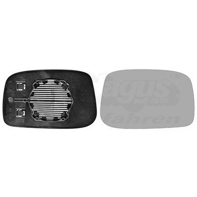 Immagine di VAN WEZEL 0965838 Vetro Specchio Retrovisore Dx LANCIA: Phedra, CITROËN: C8, FIAT: Ulysse II