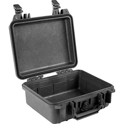 Immagine di PELI 1010 Valigia Micro Impermeabile per Smartphone e Piccoli Attrezzi, Grado di Protezione IP67, Capacità 0,3L, Prodotto in USA, Colore Giallo/ Nero