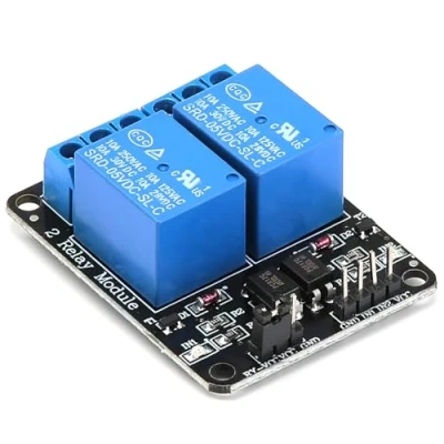 Immagine di Yizhet 2 Canali Relay Modulo DC5V Relè con Accoppiatore Ottico per Arduino Raspberry Pi BRACCIO AVR DSP del PIC