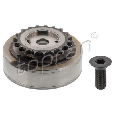 Immagine di TOPRAN 117 989 Regolatore albero a camme Lato scarico con ingranaggio bullone/vite AUDI: A4 B7 Sedan, A3 Hatchback