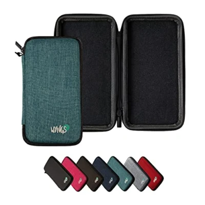 Immagine di WYNGS Custodia protettiva turchese per calcolatrice grafica TI Nspire CX II T CAS