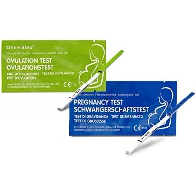 Immagine di One+Step 25 x Test di ovulazione ultrasensibili (20mIU/ml) + 5 Gravidanza 10 mIU/ml