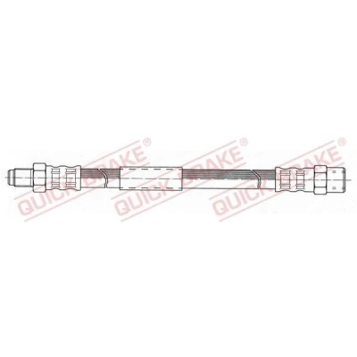 Immagine di QUICK BRAKE 32.338 Tubi Freno 223mm M10x1 con filettatura interna, esterna BMW: 3 Coupe, Cabrio, Sedan
