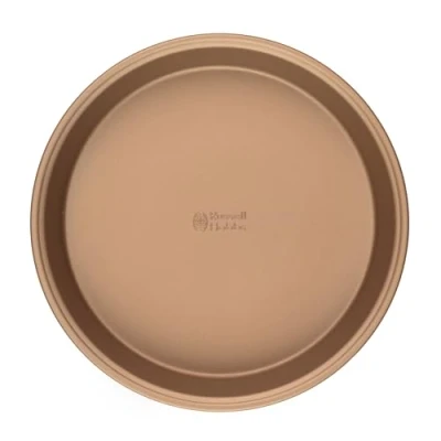 Immagine di Russell Hobbs® RH02146GEU7 Opulence Teglia tonda antiaderente per torte, dolci, crostate e quiche, facile da pulire, no PFOA, utilizzabile in forno fino a 220, 24 cm, acciaio al carbonio, oro