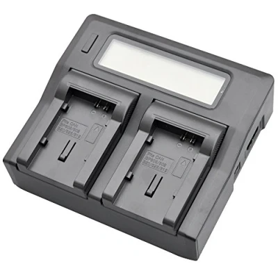 Immagine di Caricabatterie Quick LCD per Canon BP 808 807 819 820 827 828 HF G10 M30 M31 M32 M36 M41 S10 M300 M400 S200 VIXIA FS10 M40 S21 XA10 LEGRIA HF20 HF200 HG30 HG40