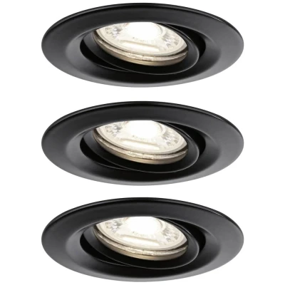 Immagine di Paulmann 93085 Nova mini Lampada LED da incasso (monocolore) 12 W Nero (opaco)