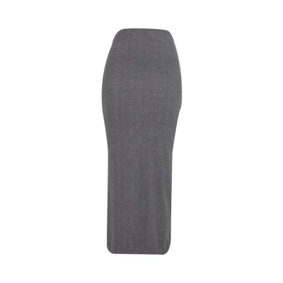 Immagine di Urban Classics HIGH SLIT Gonna a tubino, Donna, Taglia: Large, Darkgreymelange