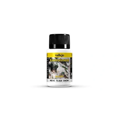 Immagine di Vallejo Game Effects Vernice Effetto Neve, 40 ml, Bianco