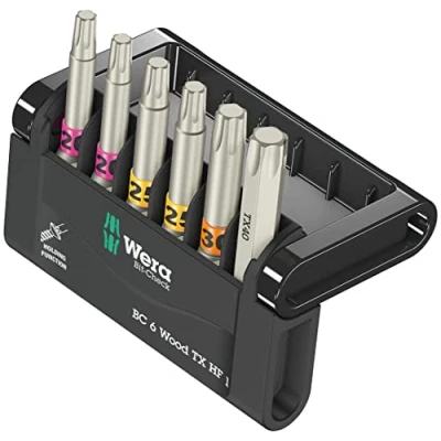 Immagine di Wera Bit Check 6 Wood TX HF 1 05056470001 Inserto Torx Parti