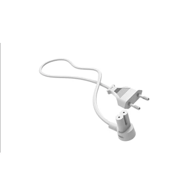 Immagine di Flexson Cavo di alimentazione corto 0,35 m per SONOS ERA 100 e 300, RAY, ARC, SUB (GEN 3), mini, AMP, BEAM, PLAY BASE, PLAY5 2) Bianco (EU)