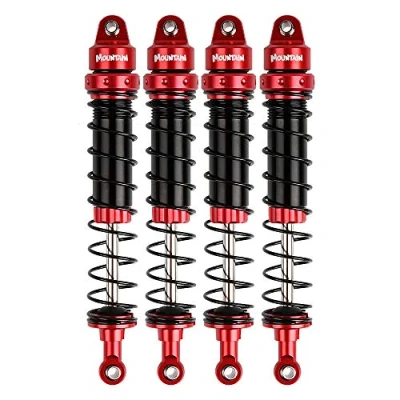 Immagine di INJORA RC Ammortizzatori Set 4pcs Shock Absorbers Dampers per 1/10 Crawler Axial SCX10 90046 AXI231017 Traxxas TRX 4 D90 (110mm)