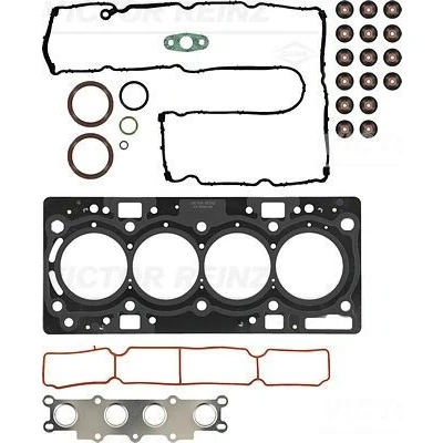 Immagine di REINZ 02 37985 01 Kit guarnizioni, Testata con guarnizione tenuta stelo valvola FORD: FIESTA 6, FOCUS 3, C Max 2