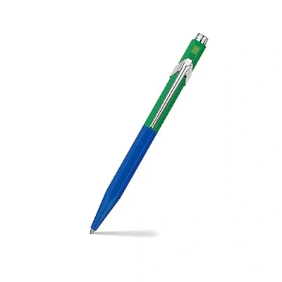 Immagine di Caran D&#039;Ache Penna a sfera 849 Paul Smith Cobalto/Smeraldo, nero M, in slimpack
