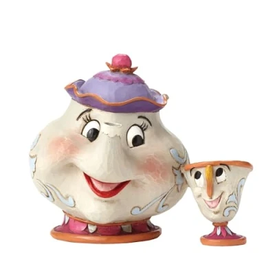 Immagine di Enesco 4049622 Mrs Potts And Chip Figurine, Multicolore