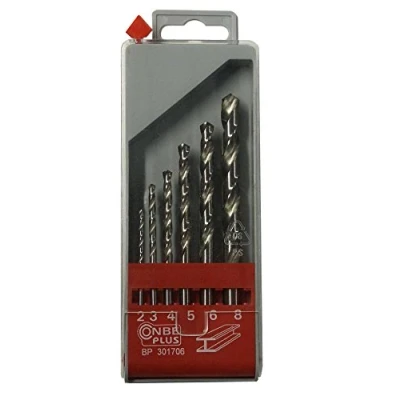 Immagine di Max Power BP301706 Set Punte per Metallo in Acciaio HSS Rettificate, 6 Pezzi