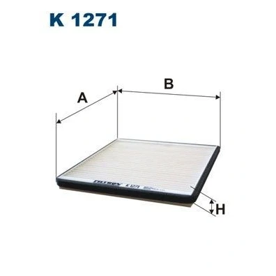 Immagine di FILTRON K 1271 Filtro abitacolo particellare 203 191 17