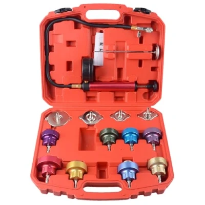 Immagine di DAYUAN 14 piezas Kit Tester Pressione de Probador Presión radiatore per Sistema di Raffreddamento Auto