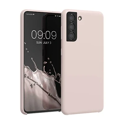 Immagine di kwmobile Custodia Compatibile con Samsung Galaxy S21 Cover Back Case per Smartphone in Silicone TPU Protezione Gommata coconut swirl