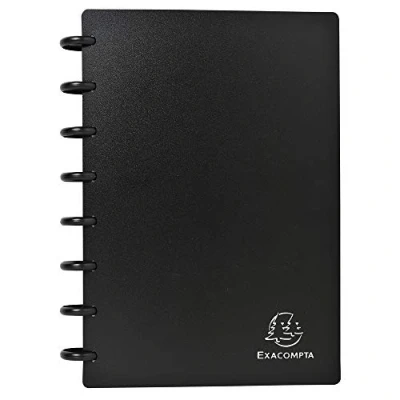 Immagine di Exacompta portabiglietti da visita ad anelli A5 con 20 Buste + Register a Z (Zipper System)