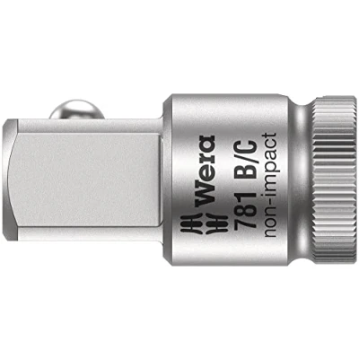 Immagine di Wera 781 B/C 5042673001 Inserto a bussola Impronta (cacciavite) 3/8 Forza Quadrato esterno 1 pz.