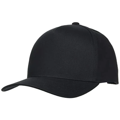 Immagine di Flexfit 5PANEL Curved Classic Snapback Cappellino, Taglia: One Size, Black