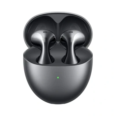 Immagine di HUAWEI FreeBuds 6 Auricolari Wireless, Vestibilità aderente all’orecchio, Doppio driver True Sound, Chiamate stabili e cristalline, Open fit ANC, 36H Durata della Batteria, IP54, iOS &amp; Android,Nero
