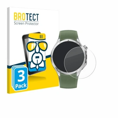 Immagine di brotect Pellicola Protettiva Vetro per OnePlus Watch 3 Protezione Schermo (3 Pezzi) [Durezza Estrema 9H, Chiaro]