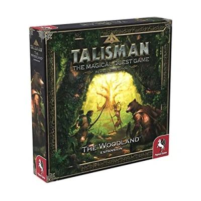 Immagine di Pegasus Spiele , Talisman: The Woodland Expansion Board Game Ages 13+ 2 6 Players 90 Minutes Playing Time