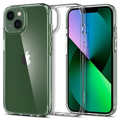 Immagine di Spigen Ultra Hybrid TPU Back Cover Trasparente Apple iPhone 13