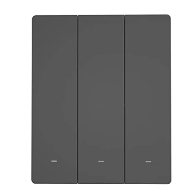 Immagine di SONOFF SwitchMan Smart Wall Switch M5 3C 80, High precision physical button, Bluetooth fast pairing, timer on, sunset off, Alexa, Google Home compatible (3 way)