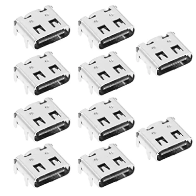 Immagine di Create idea Porta Di Ricarica USB Tipo C Da 10 Pezzi Compatibile con PS5 Controller Dual Sense Maniglia Gioco Spina Adattatore Presa Per Caricabatterie Parti Riparazione