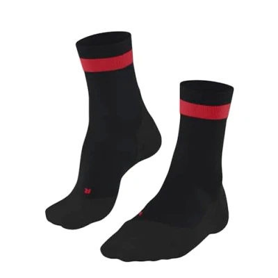 Immagine di FALKE Ru4 Endurance M So Cotone Filo Funzionale Antivesciche, Calzini da corsa Uomo, Nero Black 3002, 39 41
