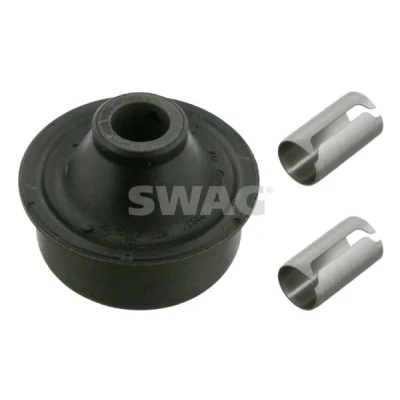 Immagine di SWAG 40 92 8100 Silent Block con manicotti montaggio Assale anteriore Sx, inferiore, posteriore, Dx Gomma OPEL: Astra G Caravan