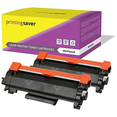Immagine di Printing Saver 2x NERO Toner compatibili per BROTHER HL L2350DW, L2375DW, L2370DN, L2310D, DCP L2530DW, L2510D, MFC L2710DW, L2710DN, L2750DW, L2730DW stampanti