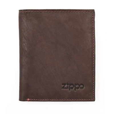 Immagine di Zippo Portamonete verticale in pelle, 12 cm, Marrone (Marrone) 2005122