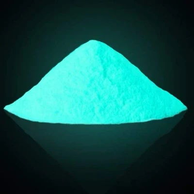 Immagine di SFXC Pigmento fotoluminescente fosforescente fosforescente, 100 g, colore: Aqua