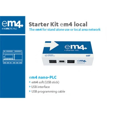 Immagine di Crouzet 88981106 EM4 local Starter kit PLC 24 V/DC