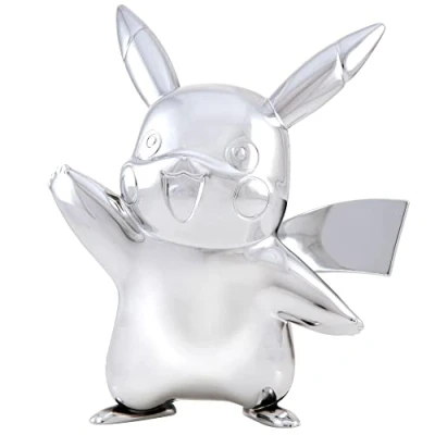 Immagine di Pokémon EA 25th Celebration 7,6 cm Figura Pikachu Argento, Argento