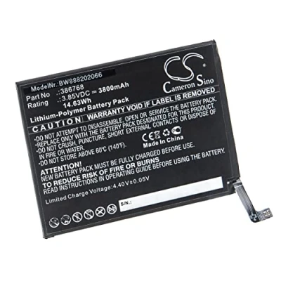 Immagine di vhbw 1x batteria compatibile con Wiko Y80, W V720 smartphone cellulare (3800mAh, 3,85V, Li Poly)