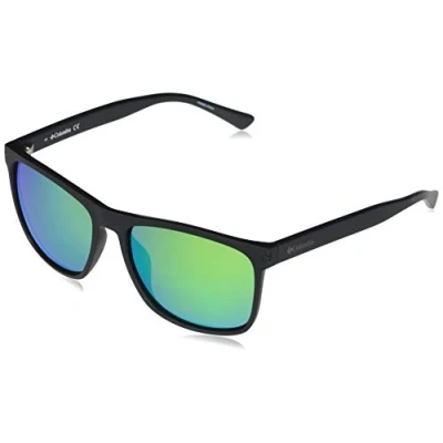 Immagine di Columbia C550SP Boulder Ridge Occhiali da sole, Taglia: One Size, Matte black green