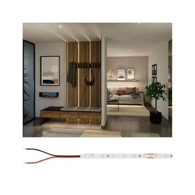 Immagine di Paulmann Strip Silver P25 76013 Striscia LED ERP: F (A G) 24 V 5000 mm Bianco caldo