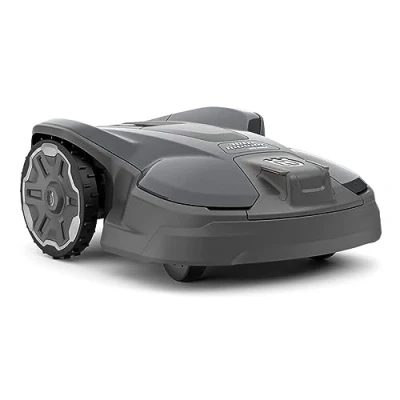 Immagine di Robot Tagliaerba Husqvarna Automower 320 Nera con Filo Perimetrale (disponibile anche modulo EPOS GPS) per prati fino a 2200m² Gestito da app, completamente autonomo prestazioni elevate