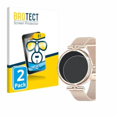 Immagine di brotect Pellicola Protettiva per Shepatio Smartwatch 1.19&quot; Protezione Schermo (2 Pezzi) [Trasparente, Anti Impronte]